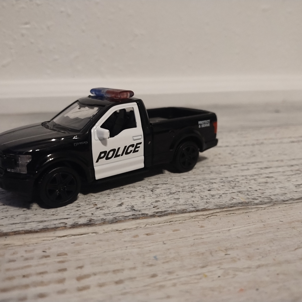 1:36 Ford F-150 Model Car Diecast Police Car Pickup Truck Toy Cars Metal Vehicle